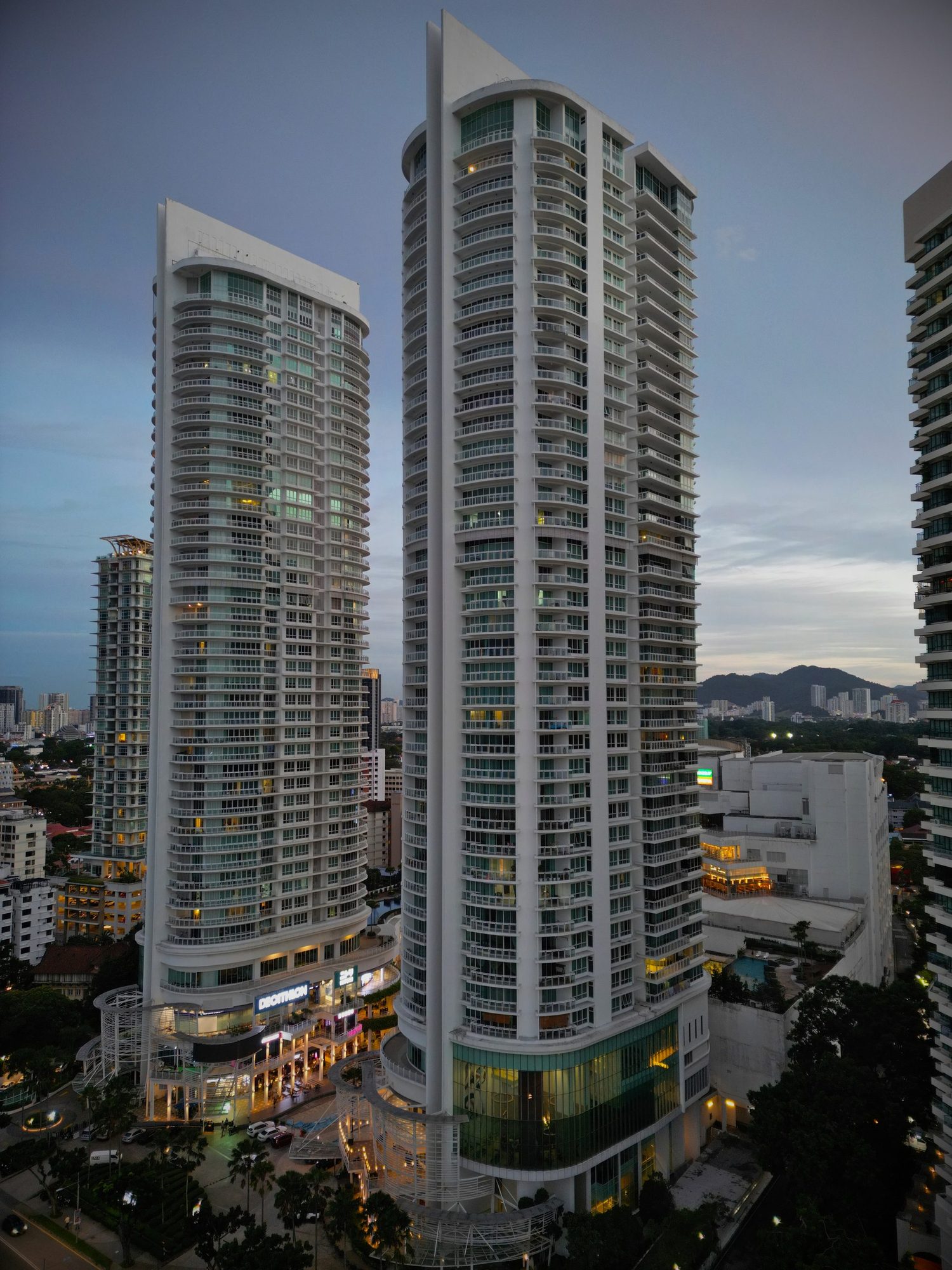 Gurney Plaza Residences condominium tower on Gurney Drive Penang ranked number four 2026