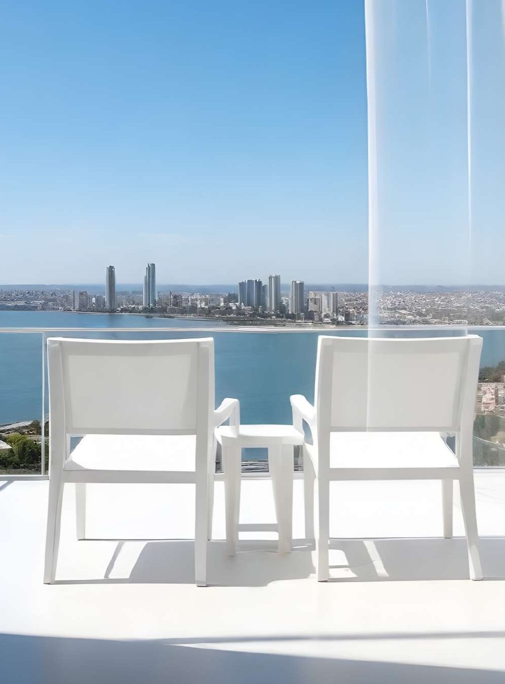 The Lume balcony view