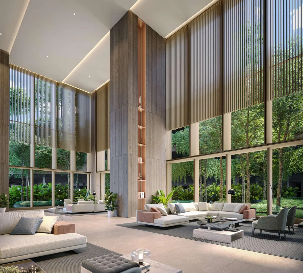 The Lume entrance lobby