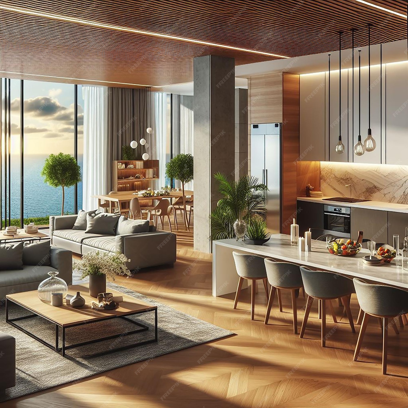 TheLume Type D luxury show unit interior with 2874 sqft living space and premium finishes