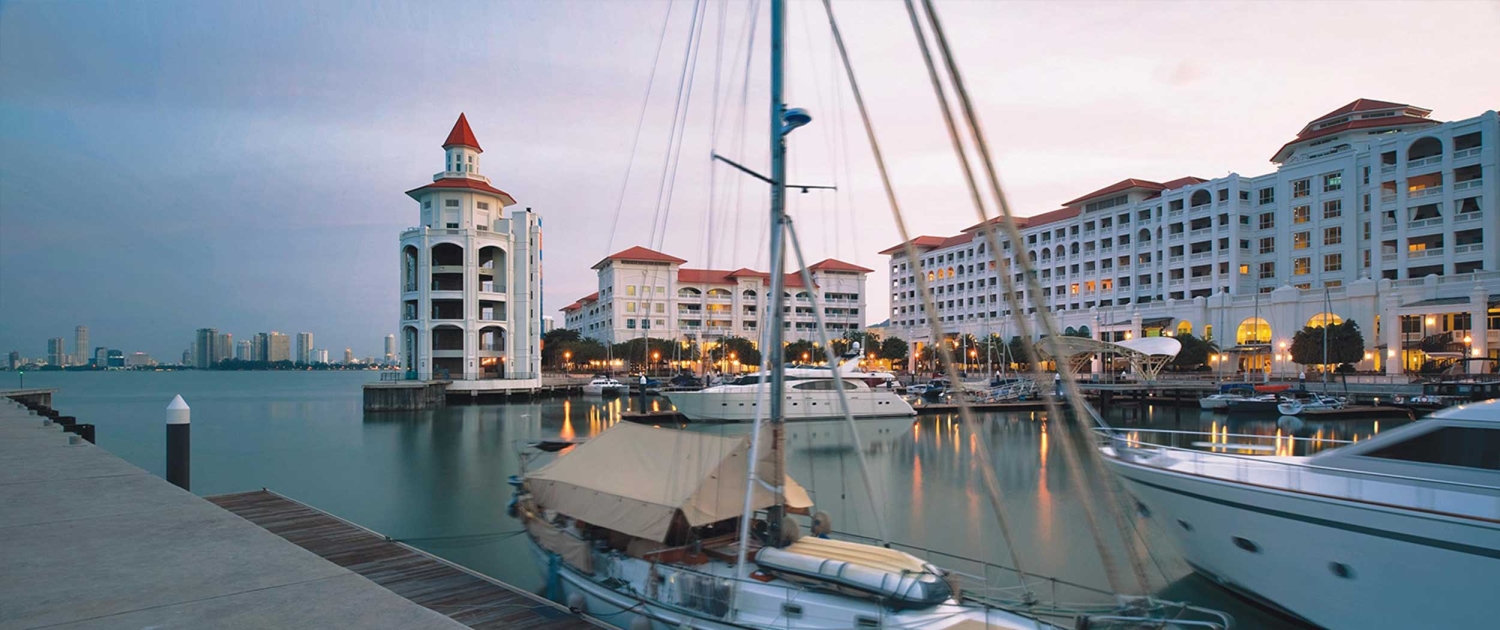 Maritime Suites serviced apartments near Straits Quay Tanjung Tokong Penang exterior view